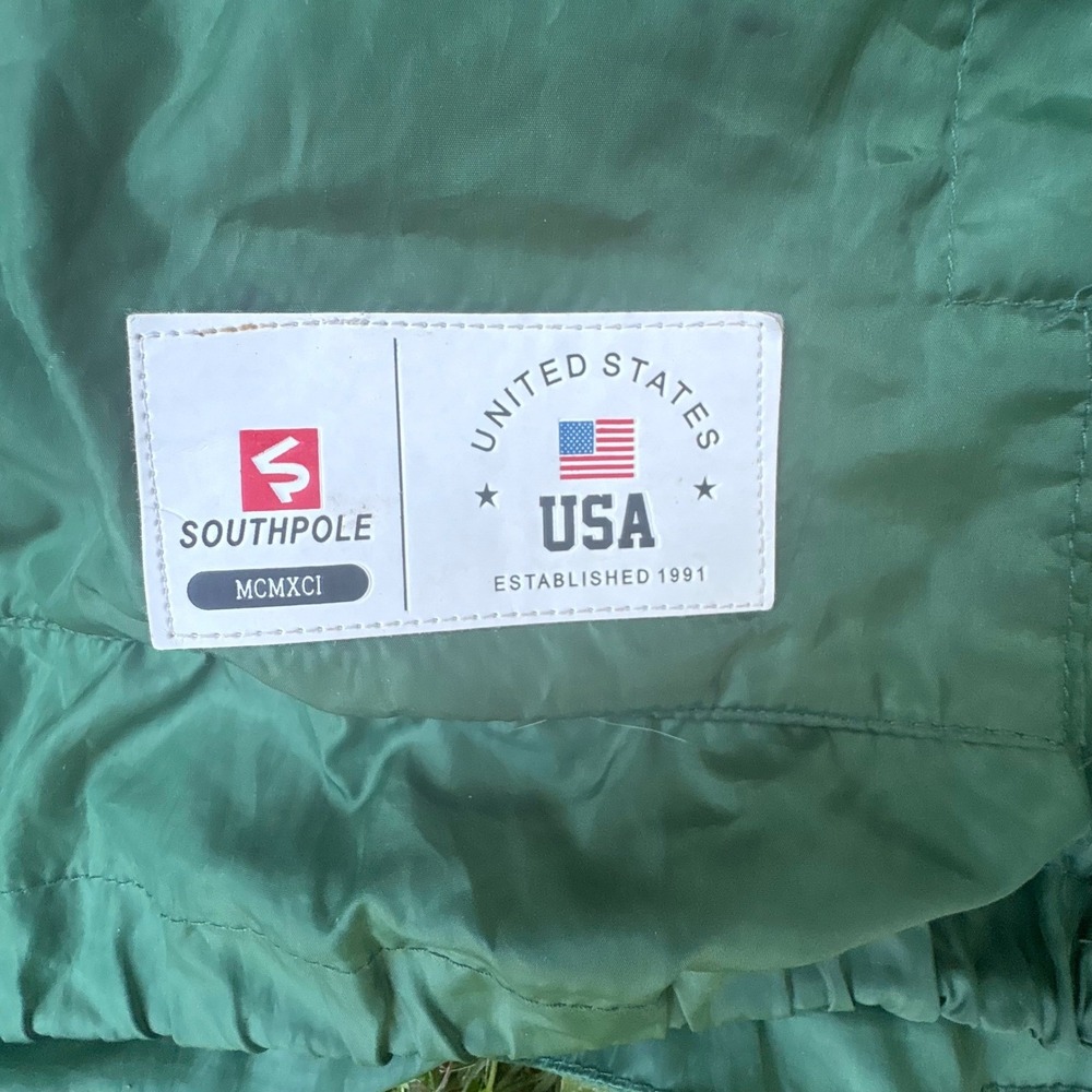 90s Southpole Colorblock Pullover Windbreaker Mens‎ Large Hip Hop Y2K - Picture 4 of 13
